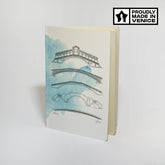 Notebook "Ponti di Venezia" light blue