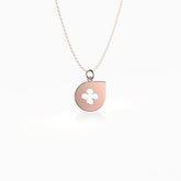 Josa necklace "Ducale rose gold"