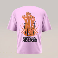 Art T-shirt "In Spritz We Trust" Pink