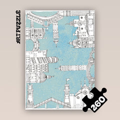 Art Puzzle "Collage City-Venice"