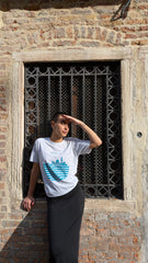 Art T-Shirt "Venezia" Light Grey