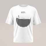 Art T-shirt "Gondola" White&Black