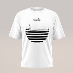 Art T-shirt "Gondola" White