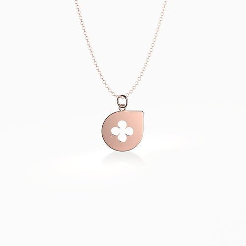 Josa necklace "Ducale rose gold"