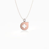 Josa necklace "Ducale rose gold"