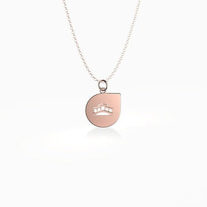 Josa necklace "Rialto rose gold"