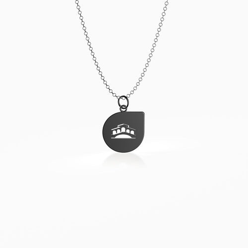 Josa necklace "Rialto ruthenium"