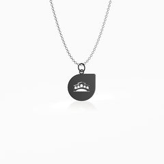 Josa necklace "Rialto ruthenium"