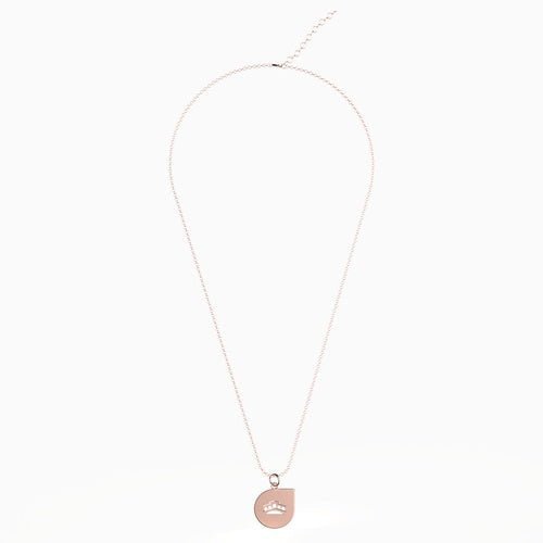 Josa necklace "Rialto rose gold"