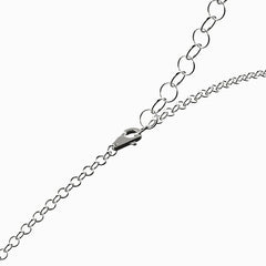 Josa necklace "Gondola silver"