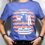 Art T-shirt "Gondoliere" Blue