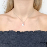 Josa necklace "Gondola silver"