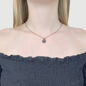 Josa necklace "Gondola ruthenium"