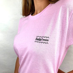 Art T-shirt "In Spritz We Trust" Pink