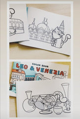 Color book "Leo &amp; Venice"