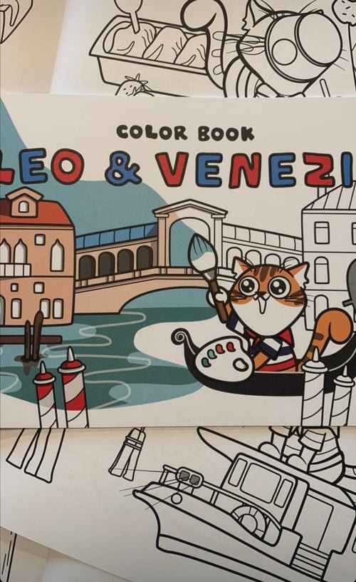 Color book "Leo & Venezia"