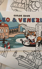 Color book "Leo &amp; Venice"