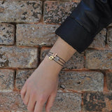 Josa bracelet "Gondola ruthenium"